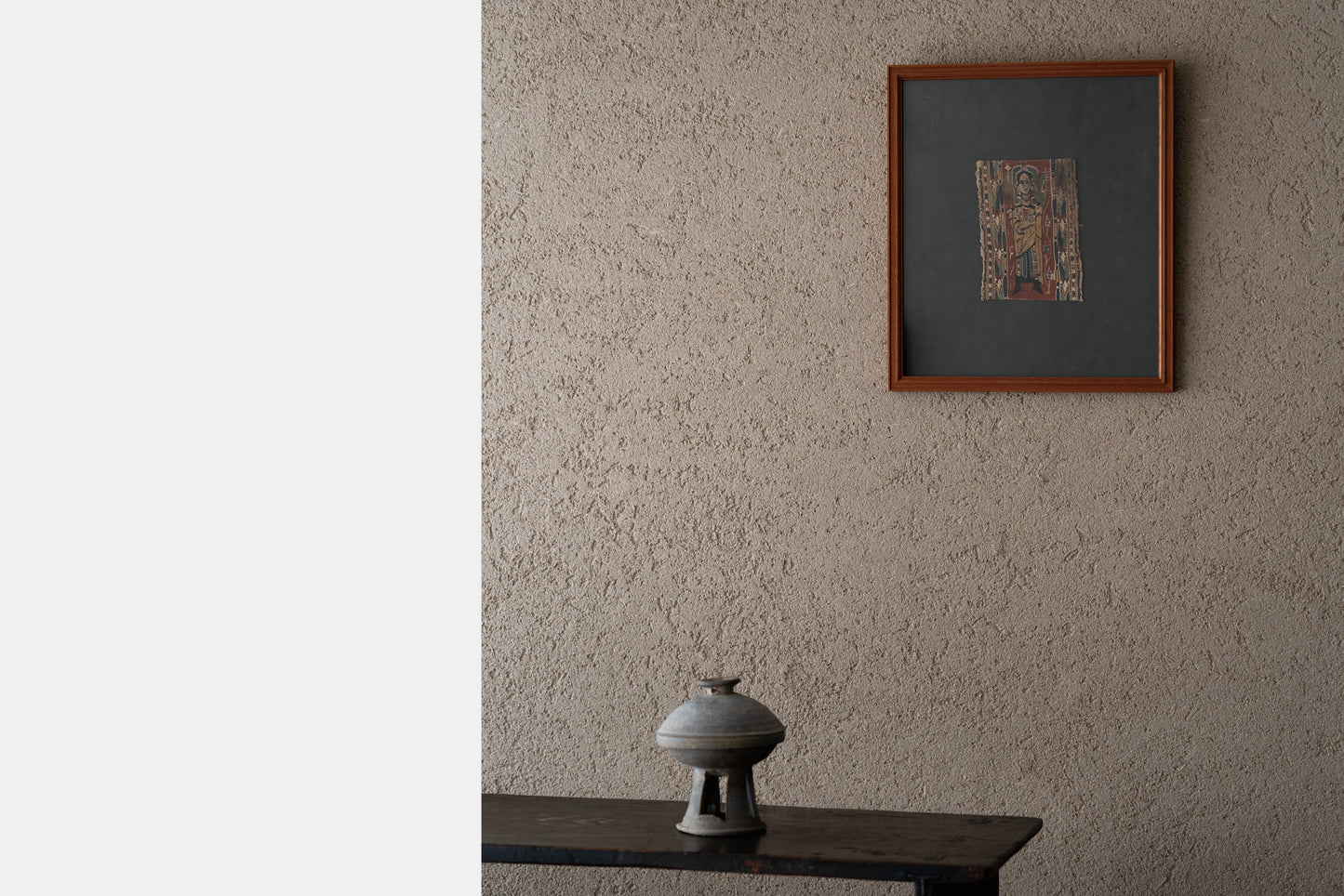 Coptic Textiles with Angel Design