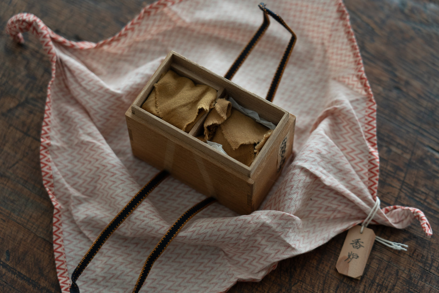 Old Imari incense burner and container