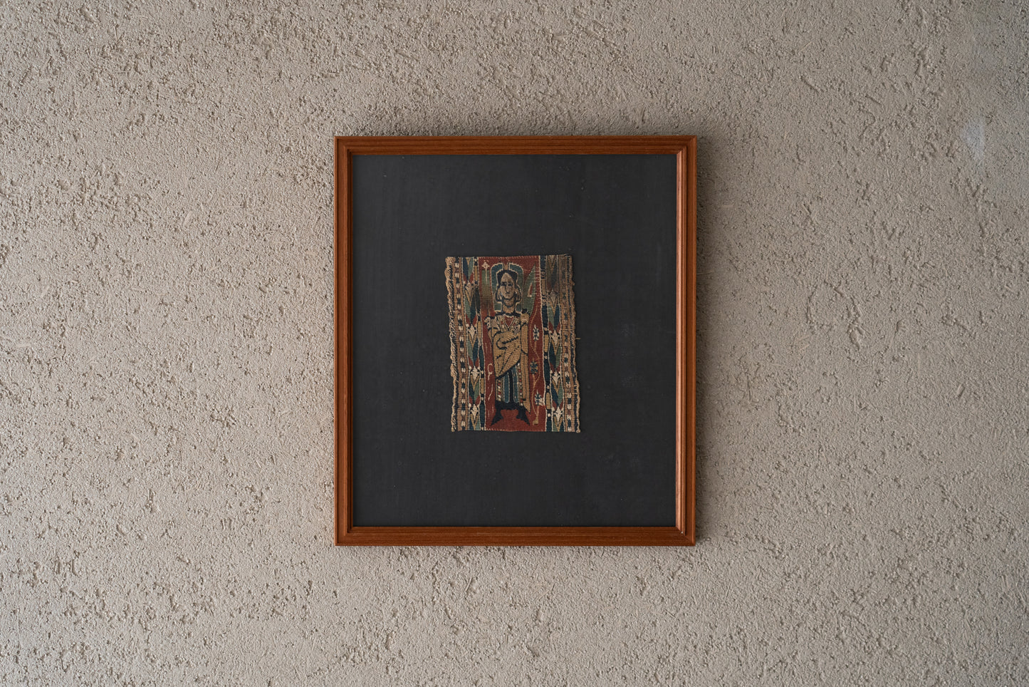 Coptic Textiles with Angel Design