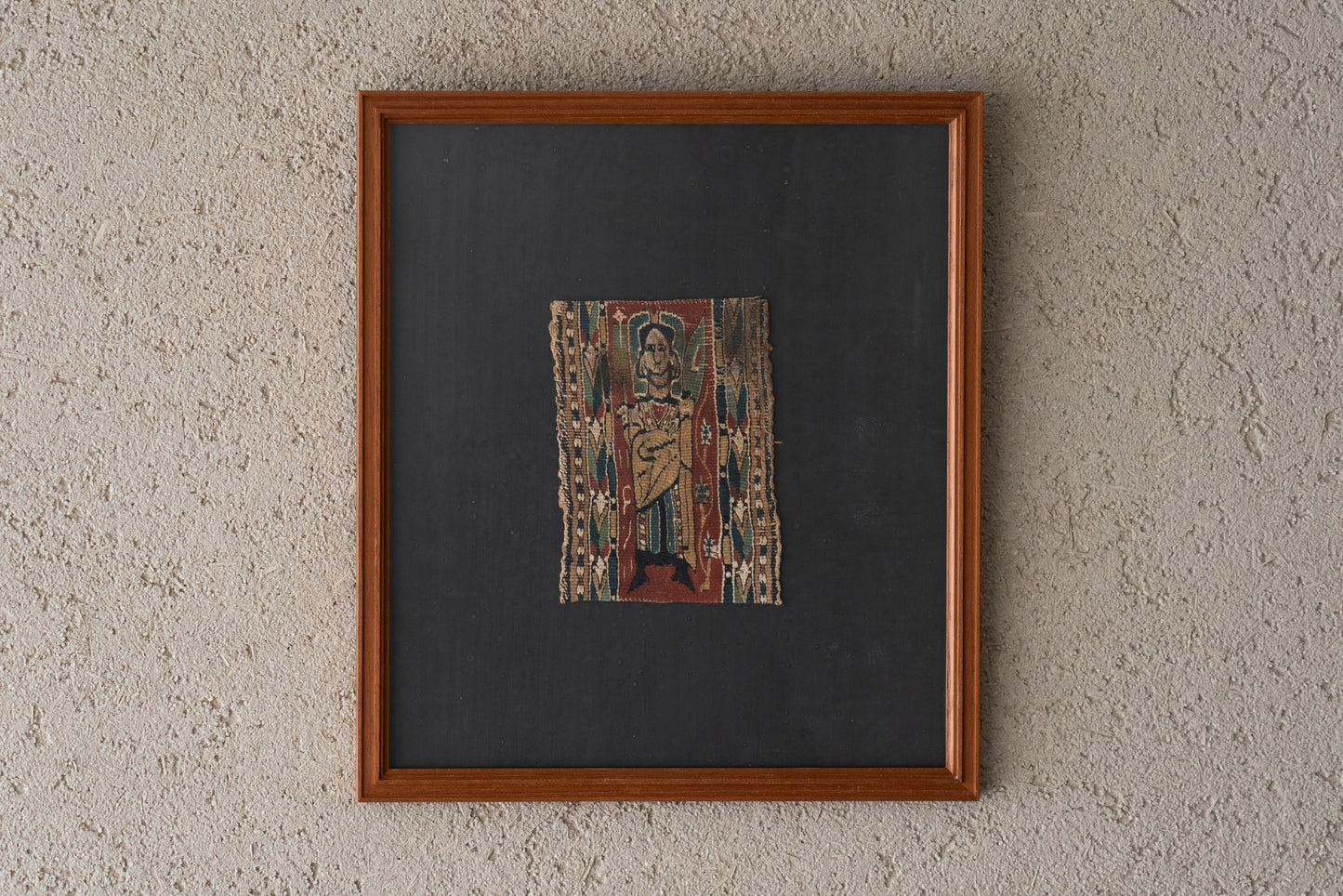 Coptic Textiles with Angel Design