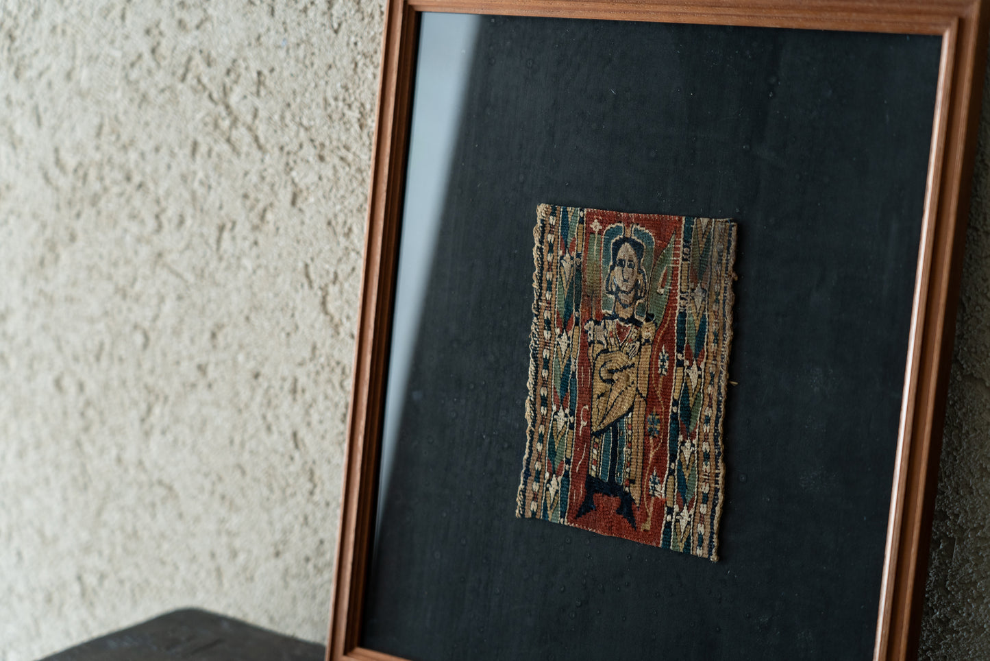 Coptic Textiles with Angel Design