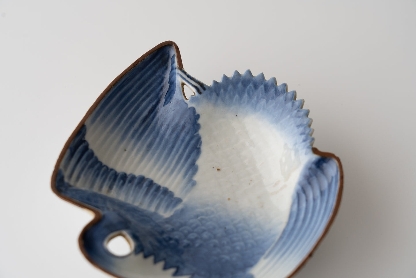 A set of 5 crane-shaped mukozuke dishes, Imari ware, Ai-Kutani type