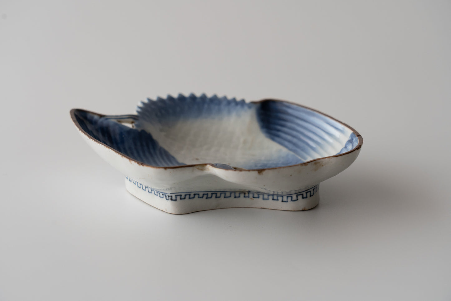 A set of 5 crane-shaped mukozuke dishes, Imari ware, Ai-Kutani type