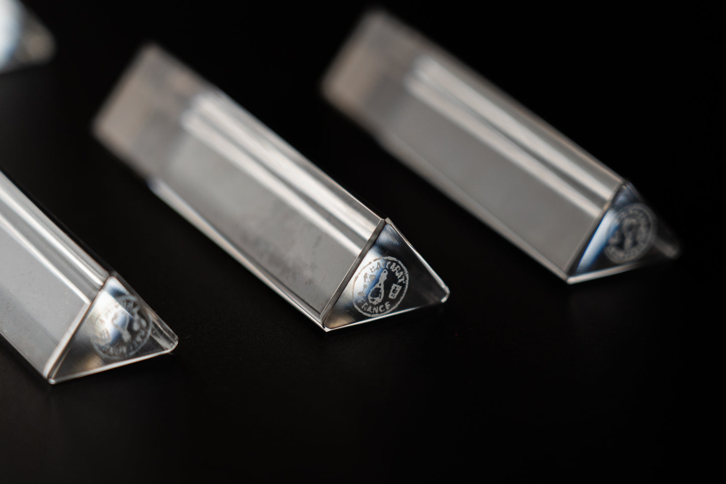 Baccarat Crystal Chopstick Rests, Set of 12