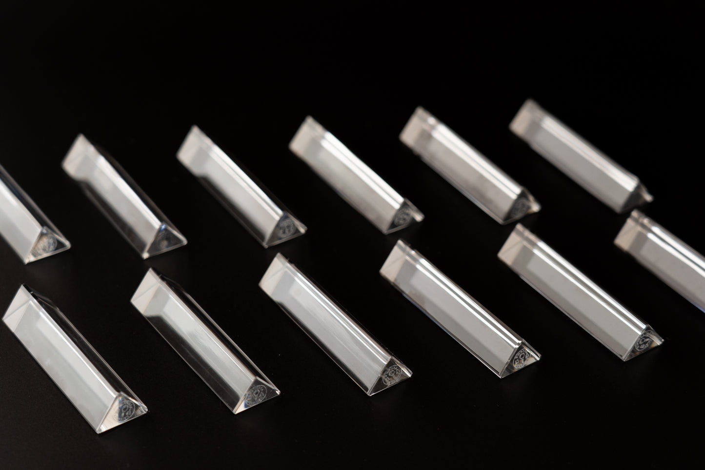 Baccarat Crystal Chopstick Rests, Set of 12