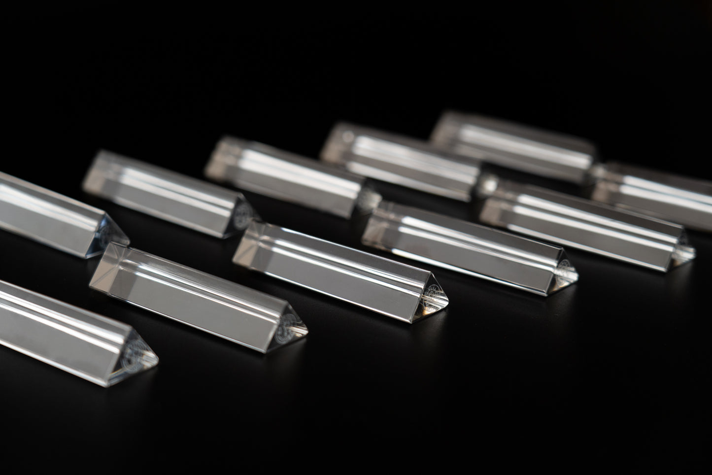 Baccarat Crystal Chopstick Rests, Set of 12