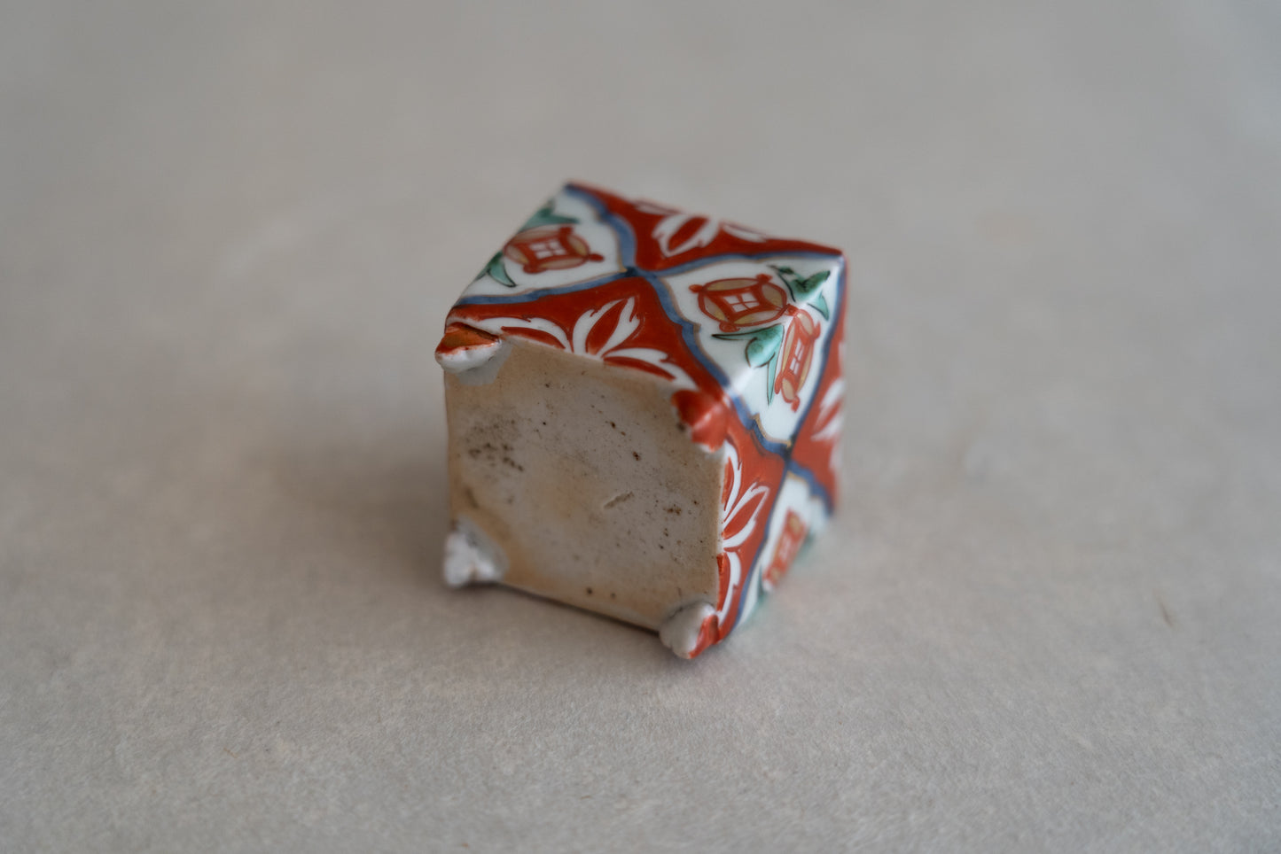 Old Imari incense burner and container