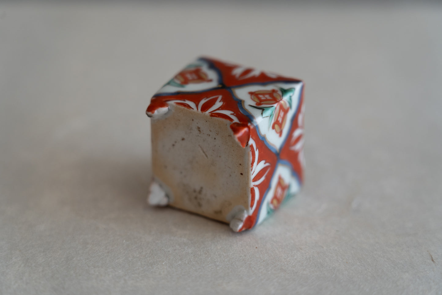 Old Imari incense burner and container