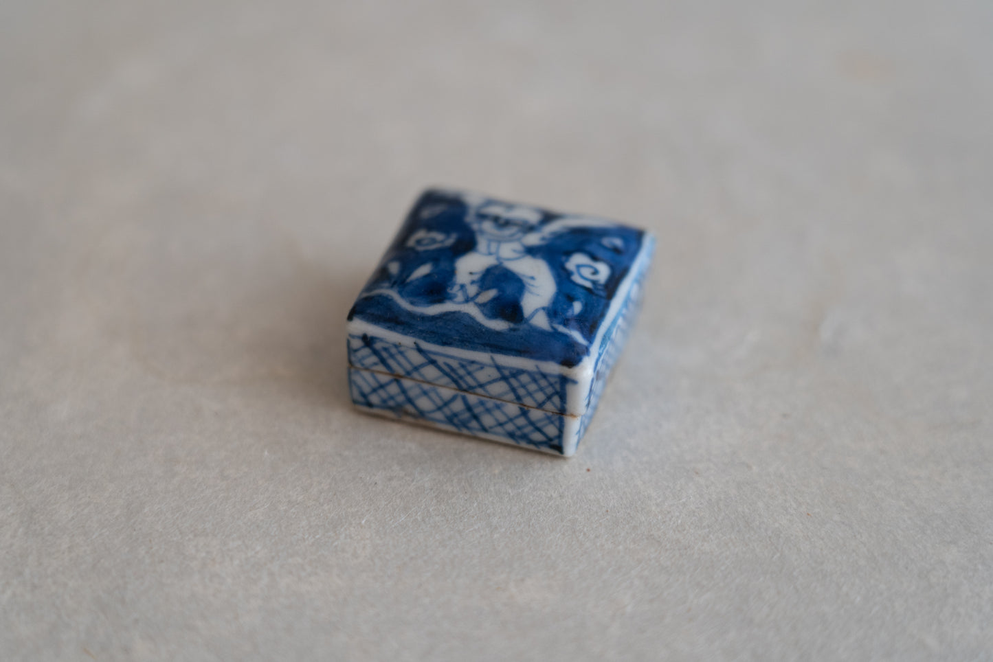 Old Imari incense burner and container