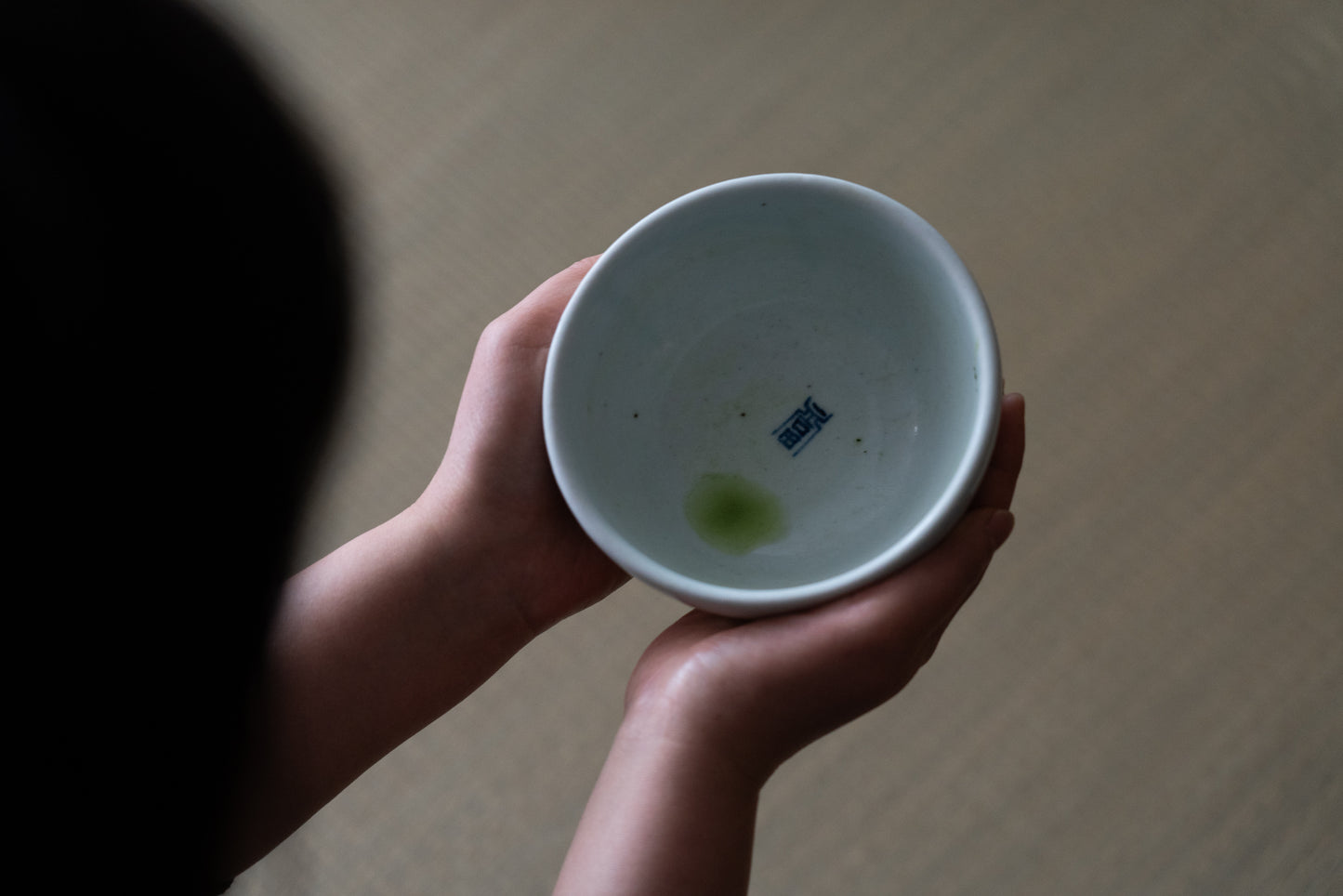 Joseon White Porcelain Stemmed Bowl (Horse Cup)