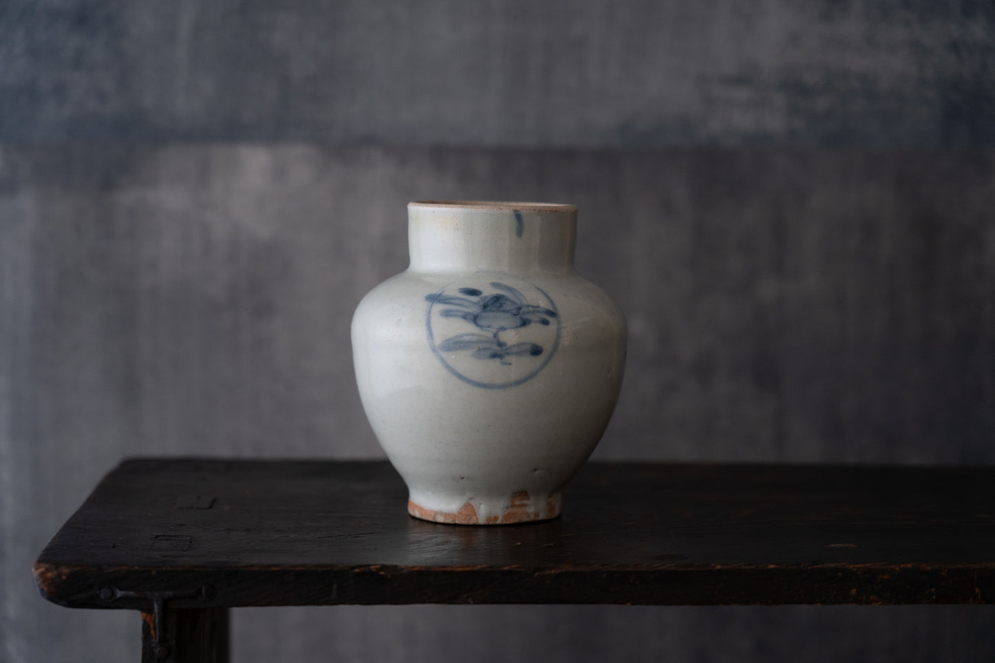 Early Imari jar with floral motif