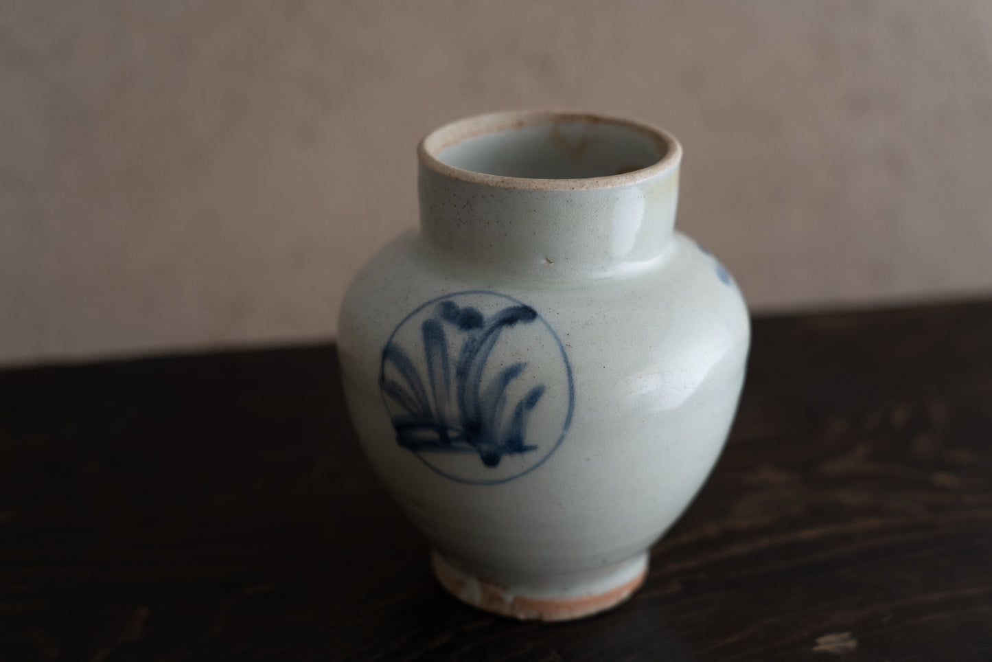 Early Imari jar with floral motif