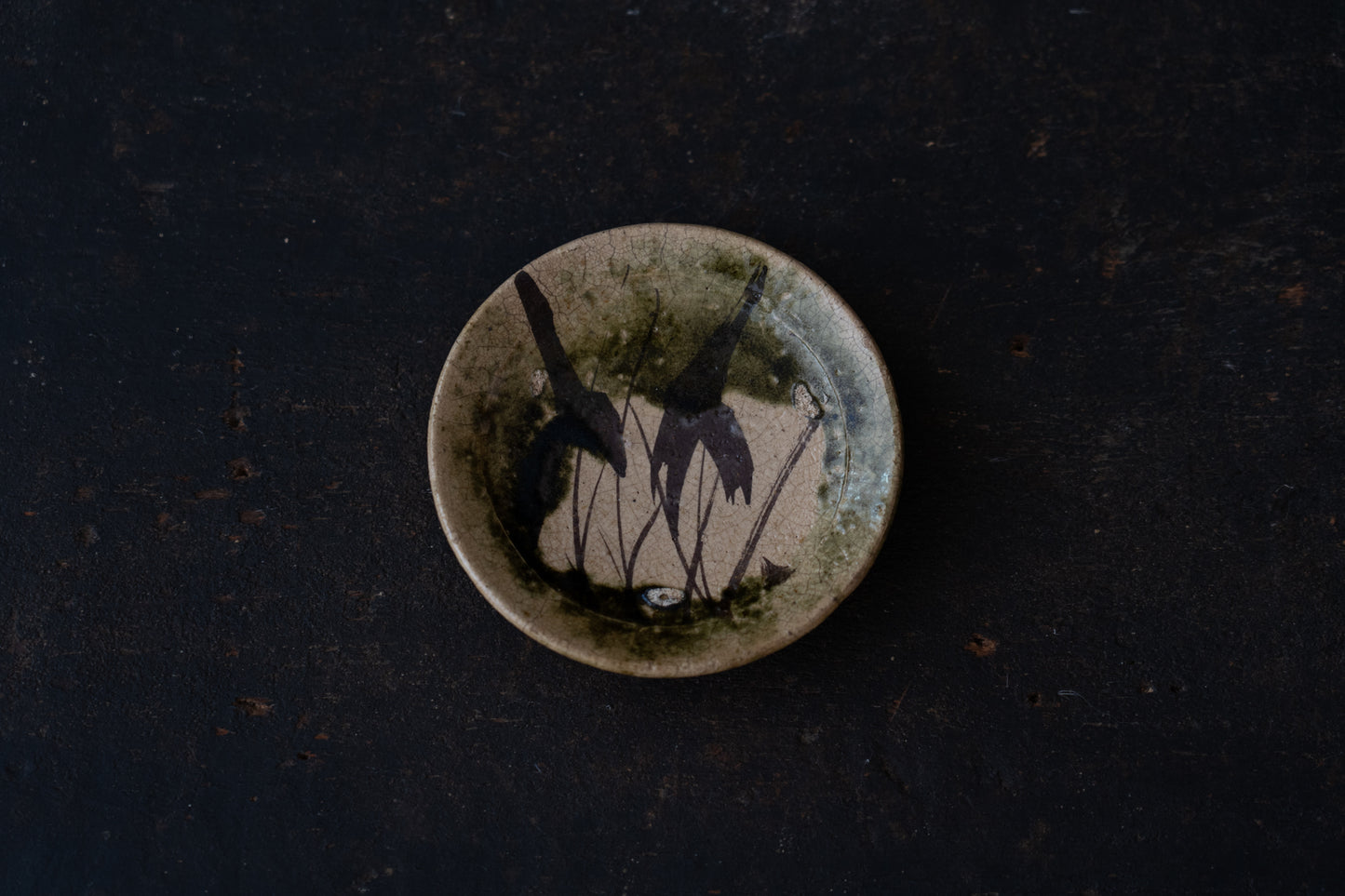 A set of the Oribe plates with selected design