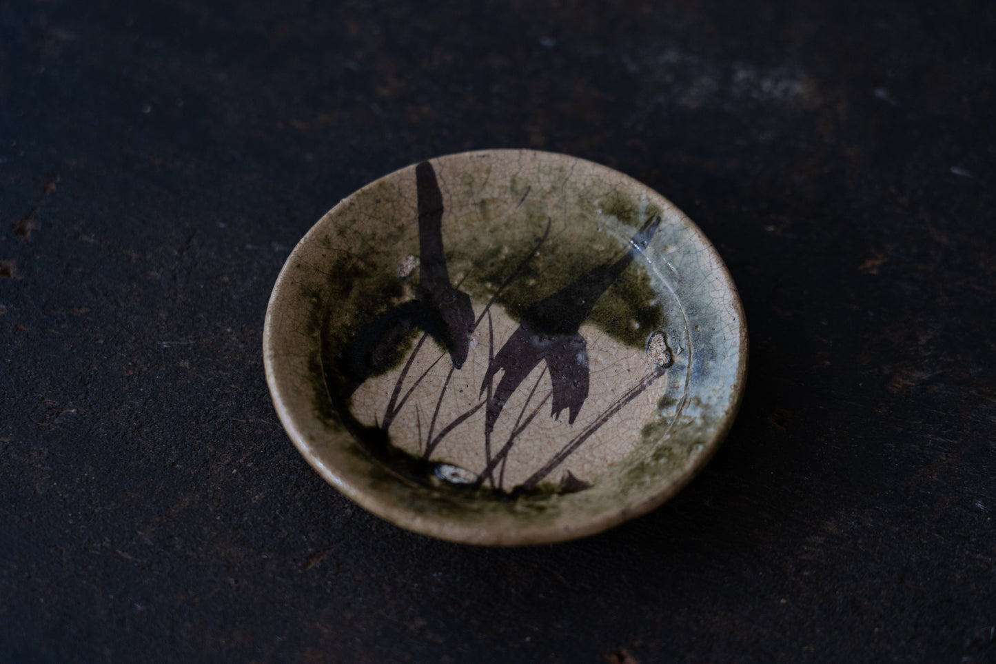 A set of the Oribe plates with selected design