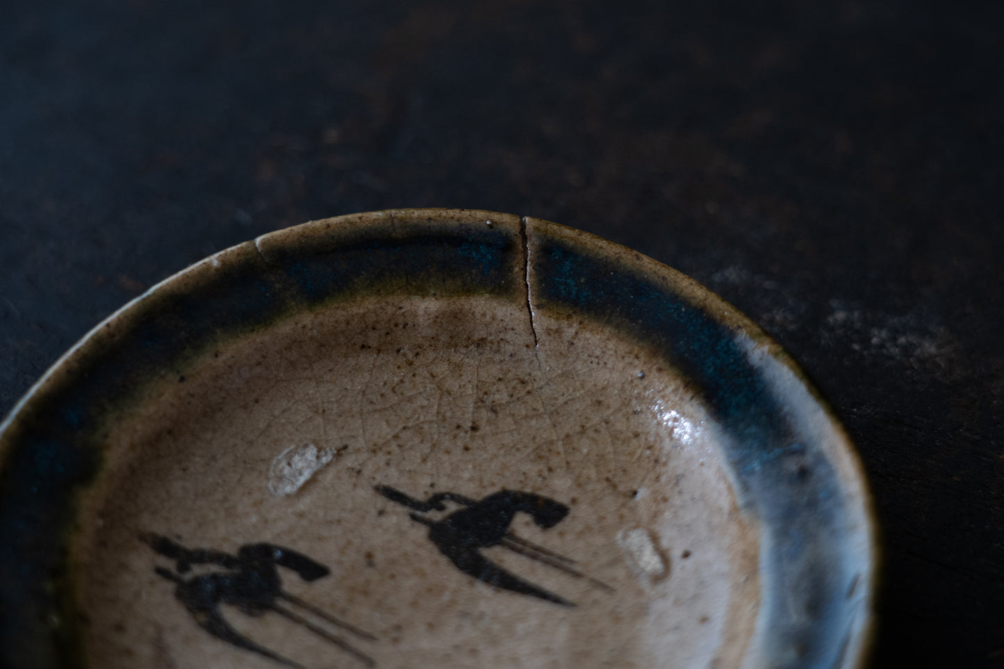 A set of the Oribe plates with selected design