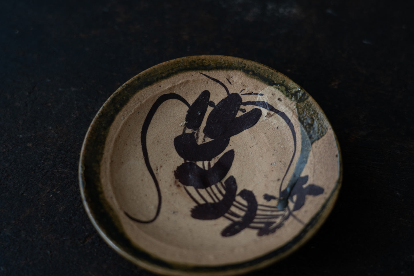 A set of the Oribe plates with selected design