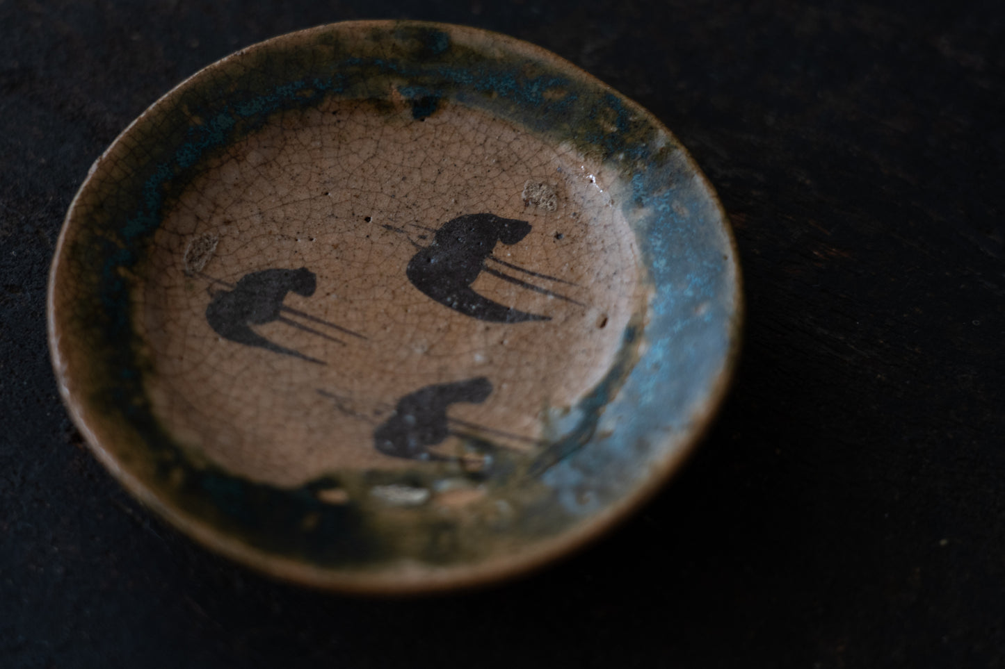 A set of the Oribe plates with selected design