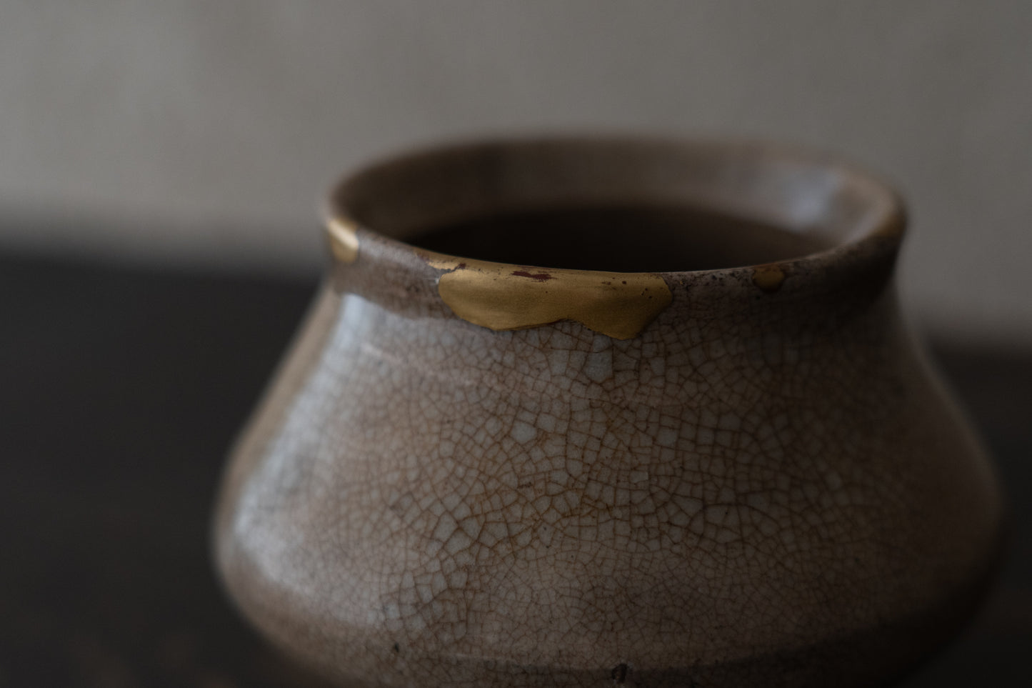 Joseon Dynasty Ido-glazed sake cup