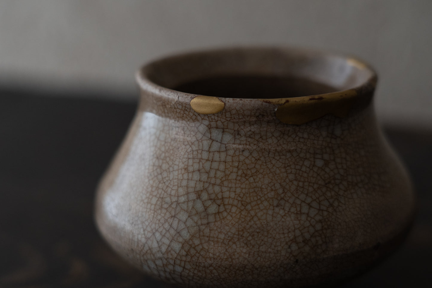 Joseon Dynasty Ido-glazed sake cup