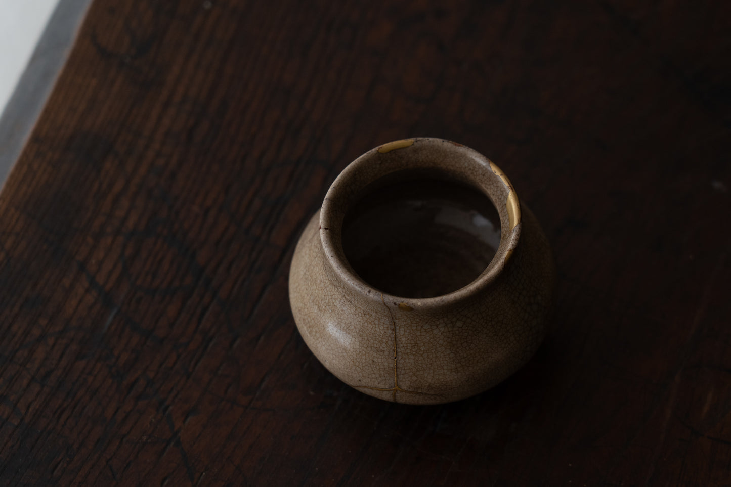 Joseon Dynasty Ido-glazed sake cup