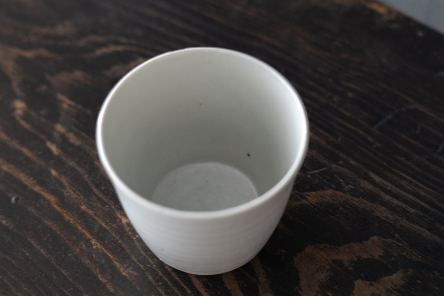 Old-Imari white porcelain sake cup