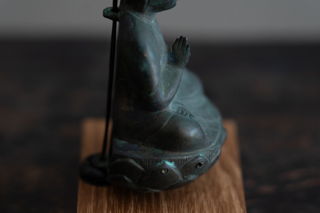 Gilt-bronze Statue of the Medicine Buddha (Originally  hanging Buddha)