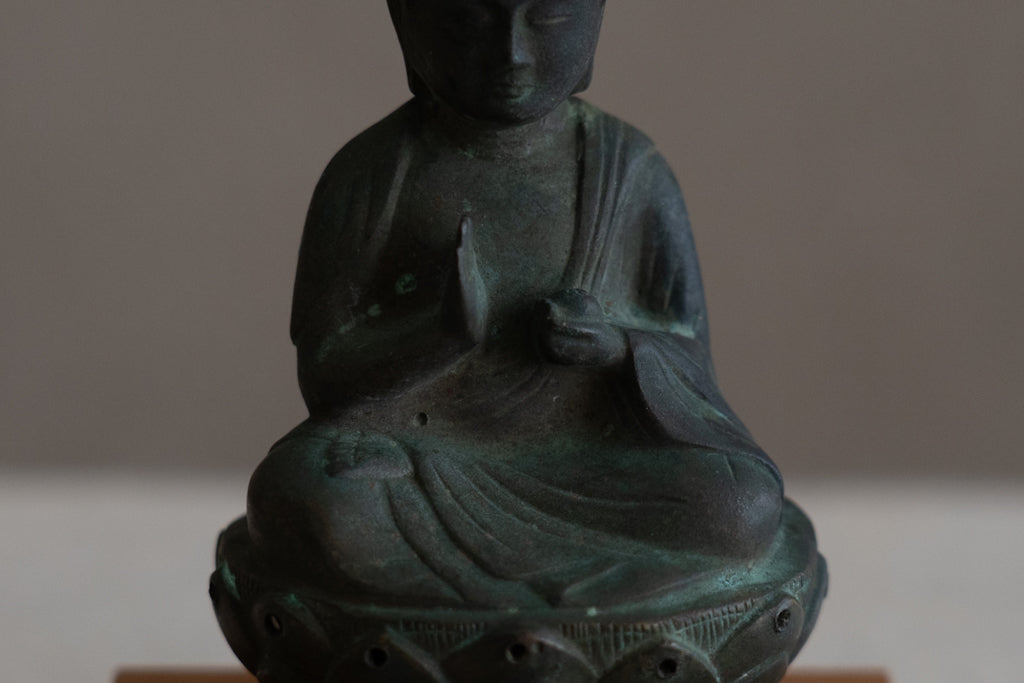 Gilt-bronze Statue of the Medicine Buddha (Originally  hanging Buddha)