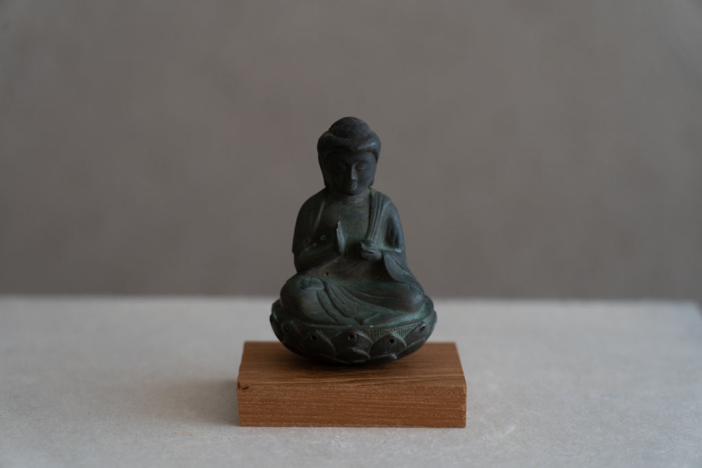 Gilt-bronze Statue of the Medicine Buddha (Originally  hanging Buddha)