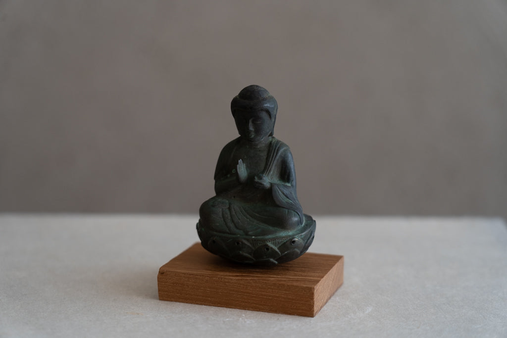 Gilt-bronze Statue of the Medicine Buddha (Originally  hanging Buddha)