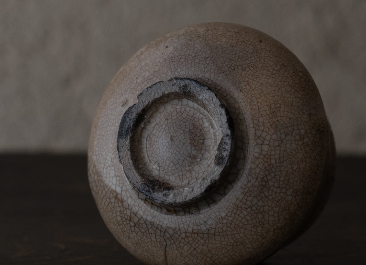 Joseon Dynasty Ido-glazed sake cup