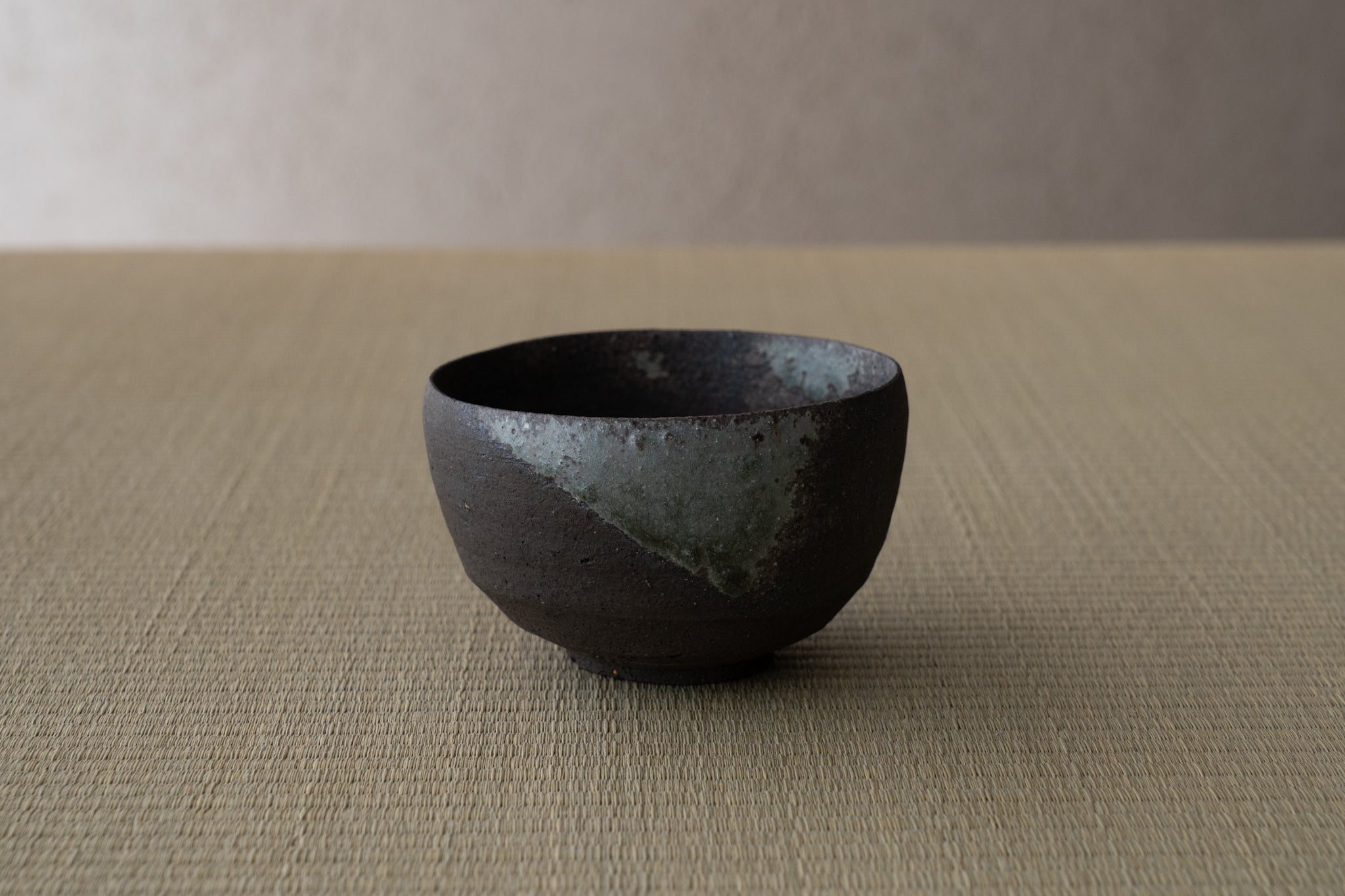 Shoji Kamoda ash glaze bowl