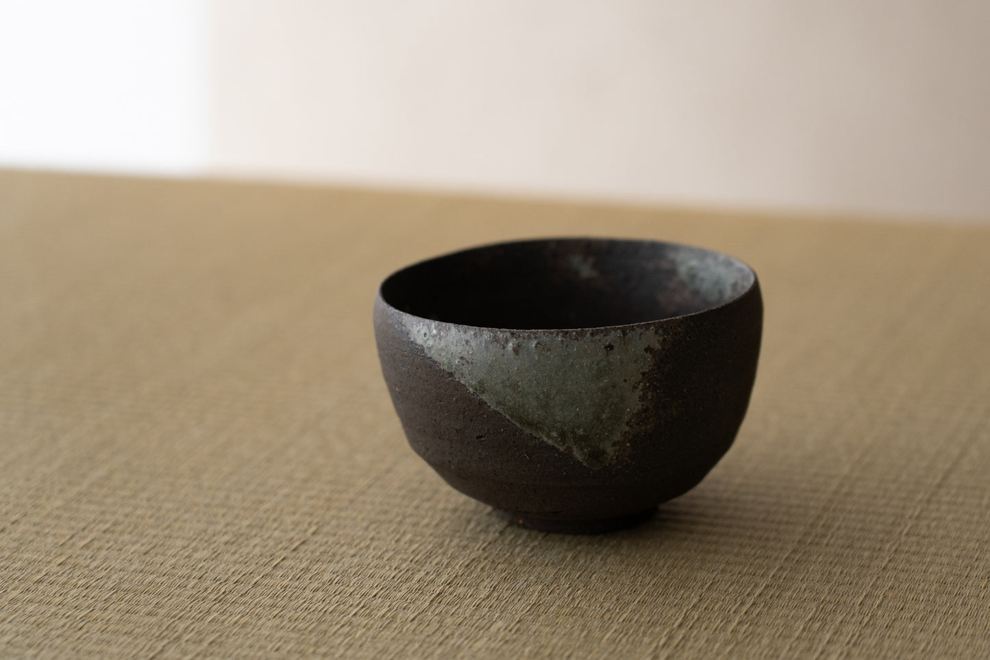 Shoji Kamoda ash glaze bowl