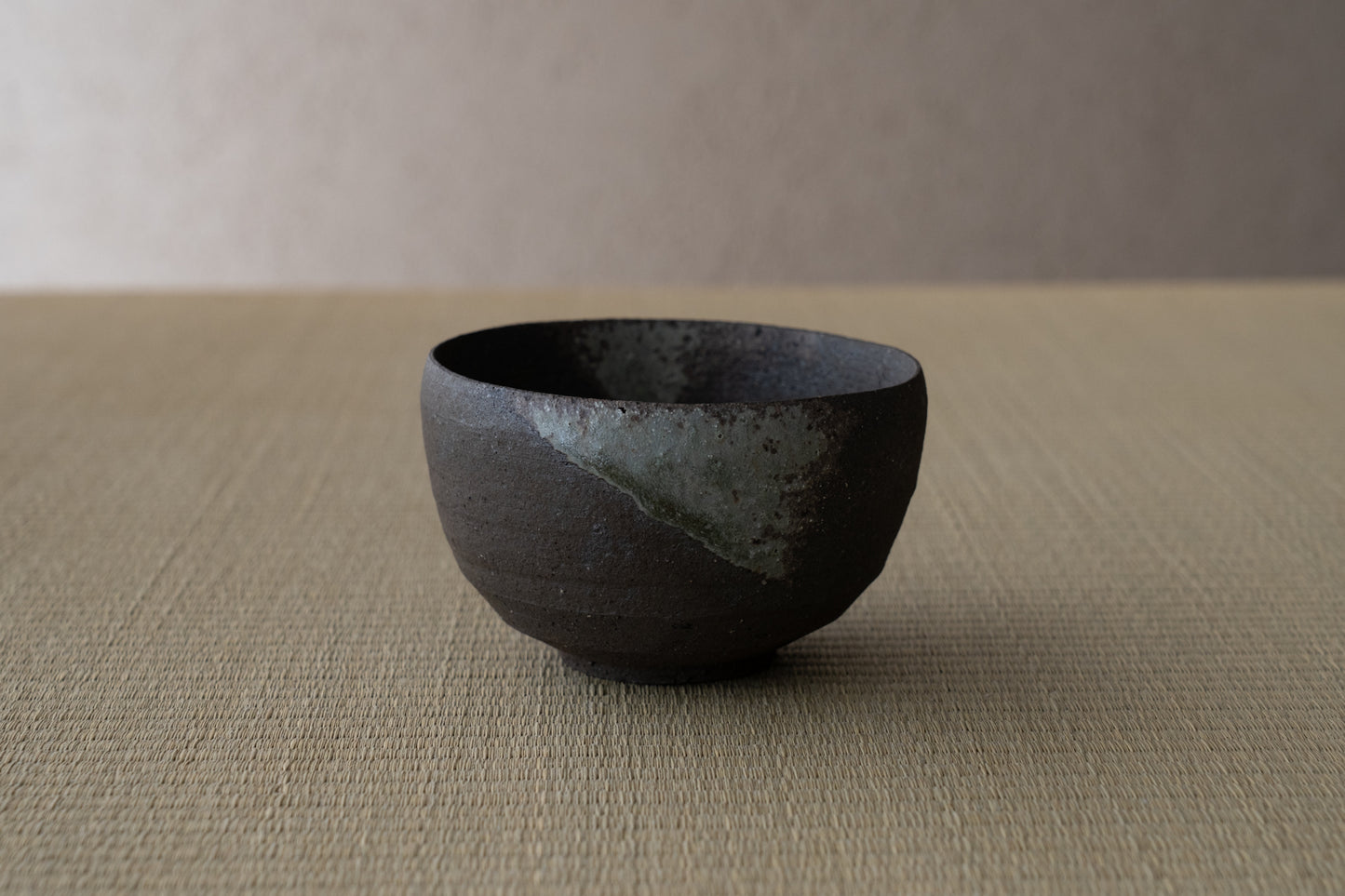 Shoji Kamoda ash glaze bowl