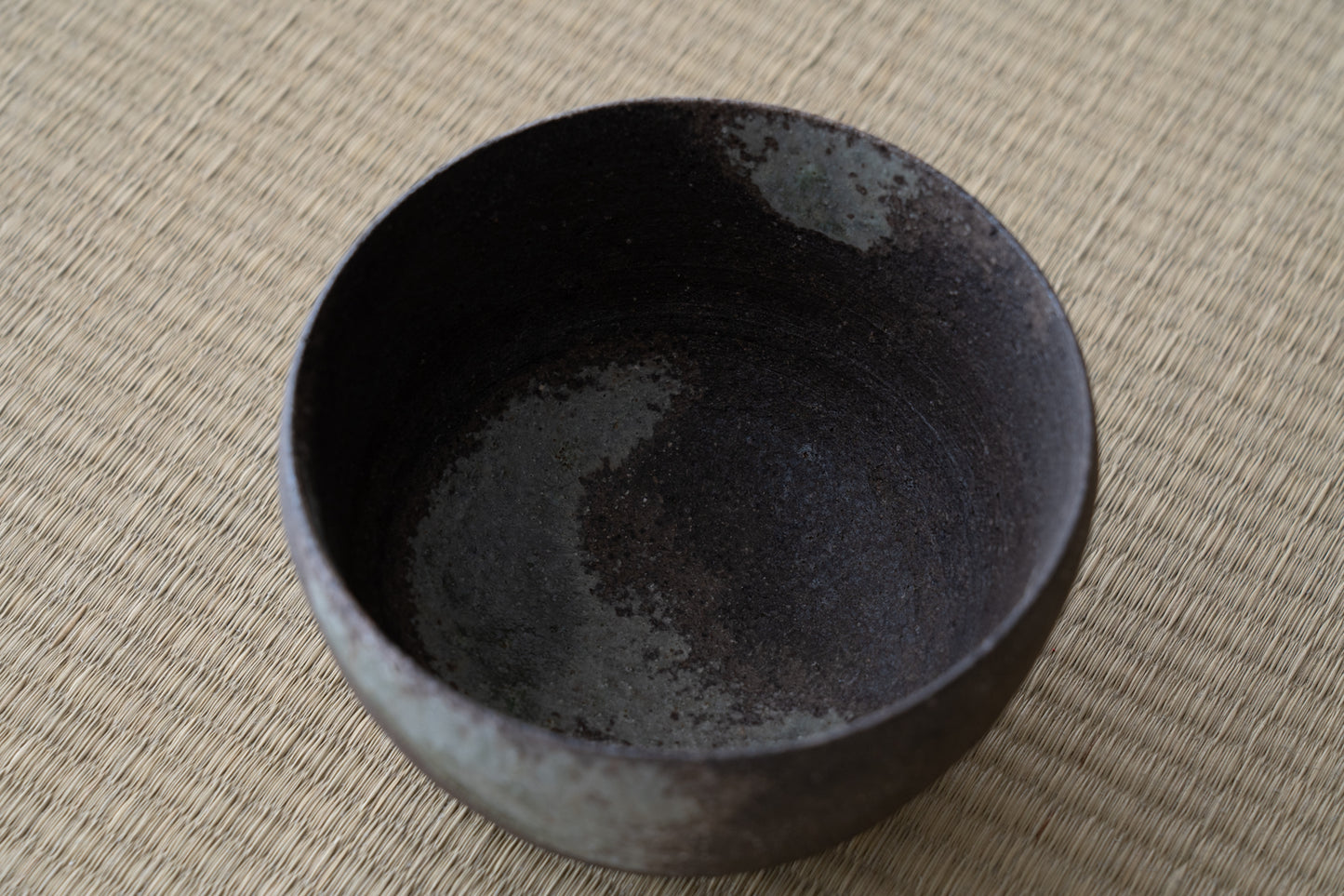 Shoji Kamoda ash glaze bowl