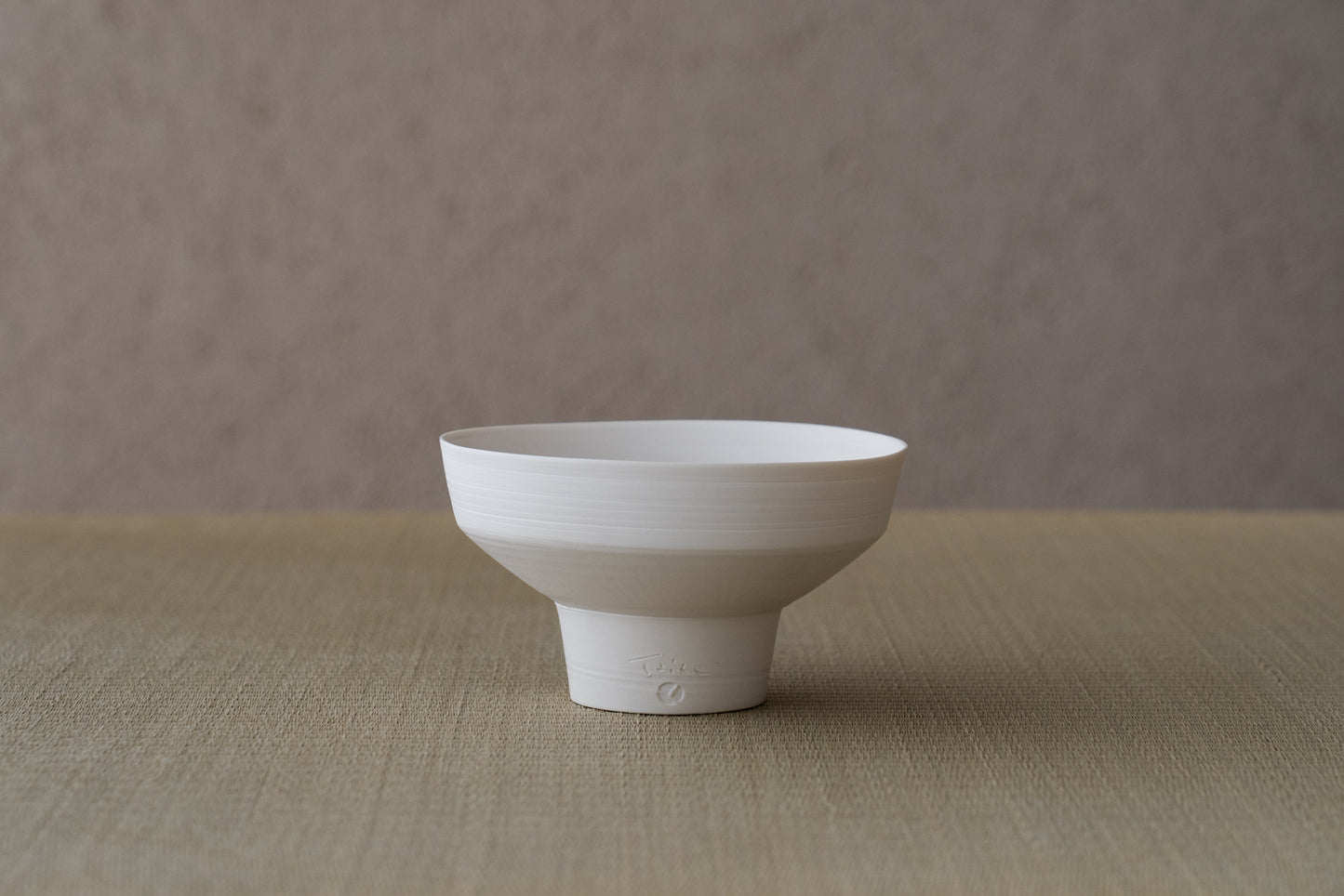 Kuroda Taizo White Porcelain Tea Bowl