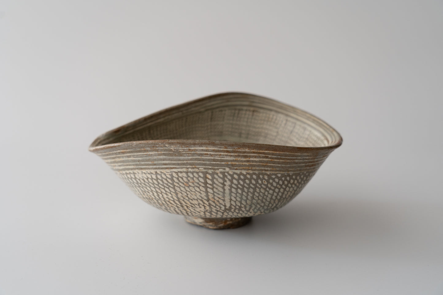 Tea bowl, Buncheong ware