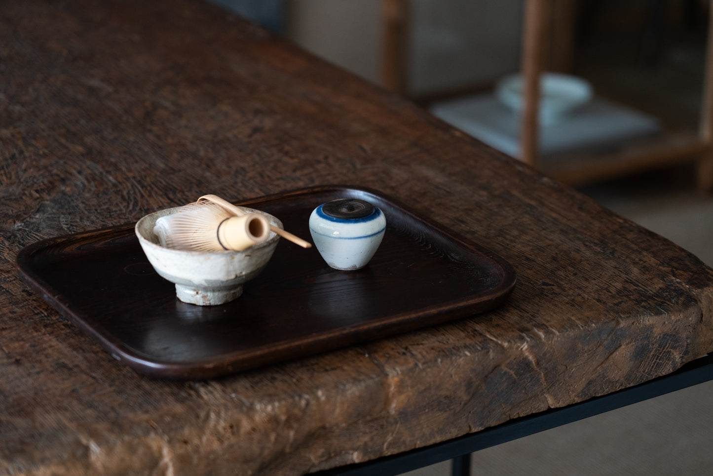 Small tea bowl, Buncheong ware