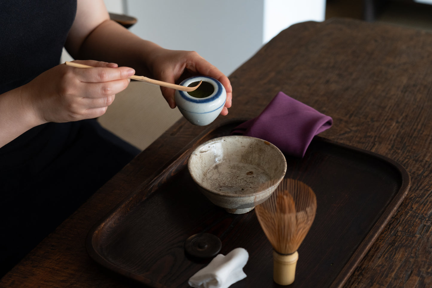 Small tea bowl, Buncheong ware