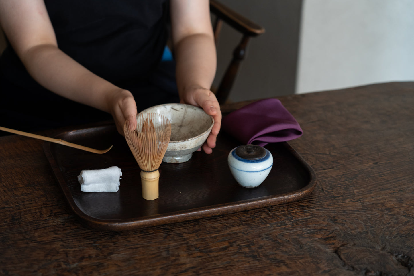 Small tea bowl, Buncheong ware