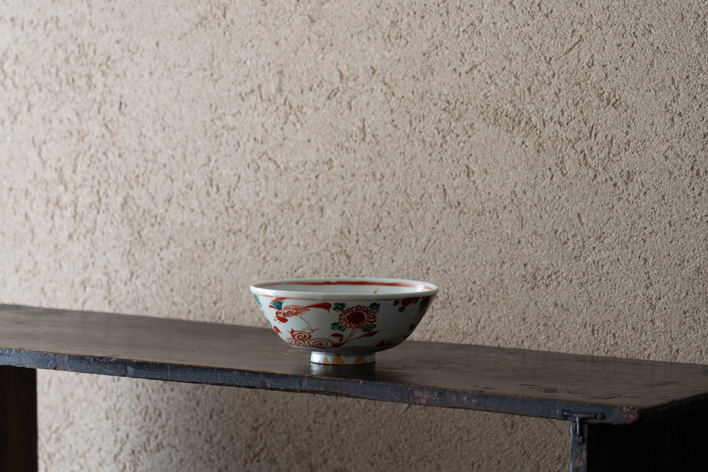 Swatow ware bowl with Chinese character "魁"