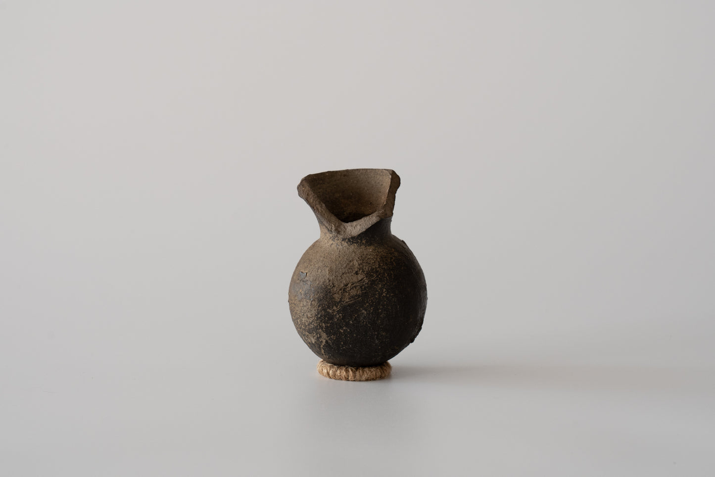 Sueki earthen ware small bottle