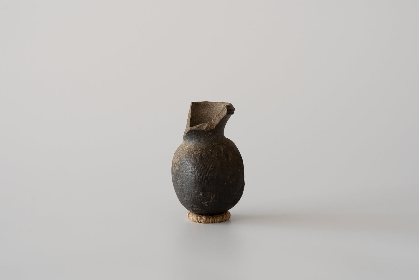 Sueki earthen ware small bottle