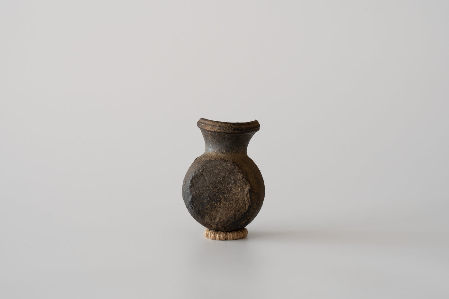 Sueki earthen ware small bottle