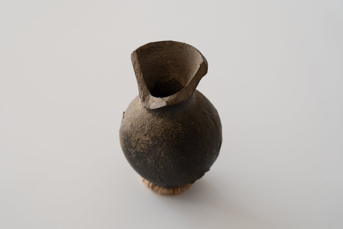 Sueki earthen ware small bottle