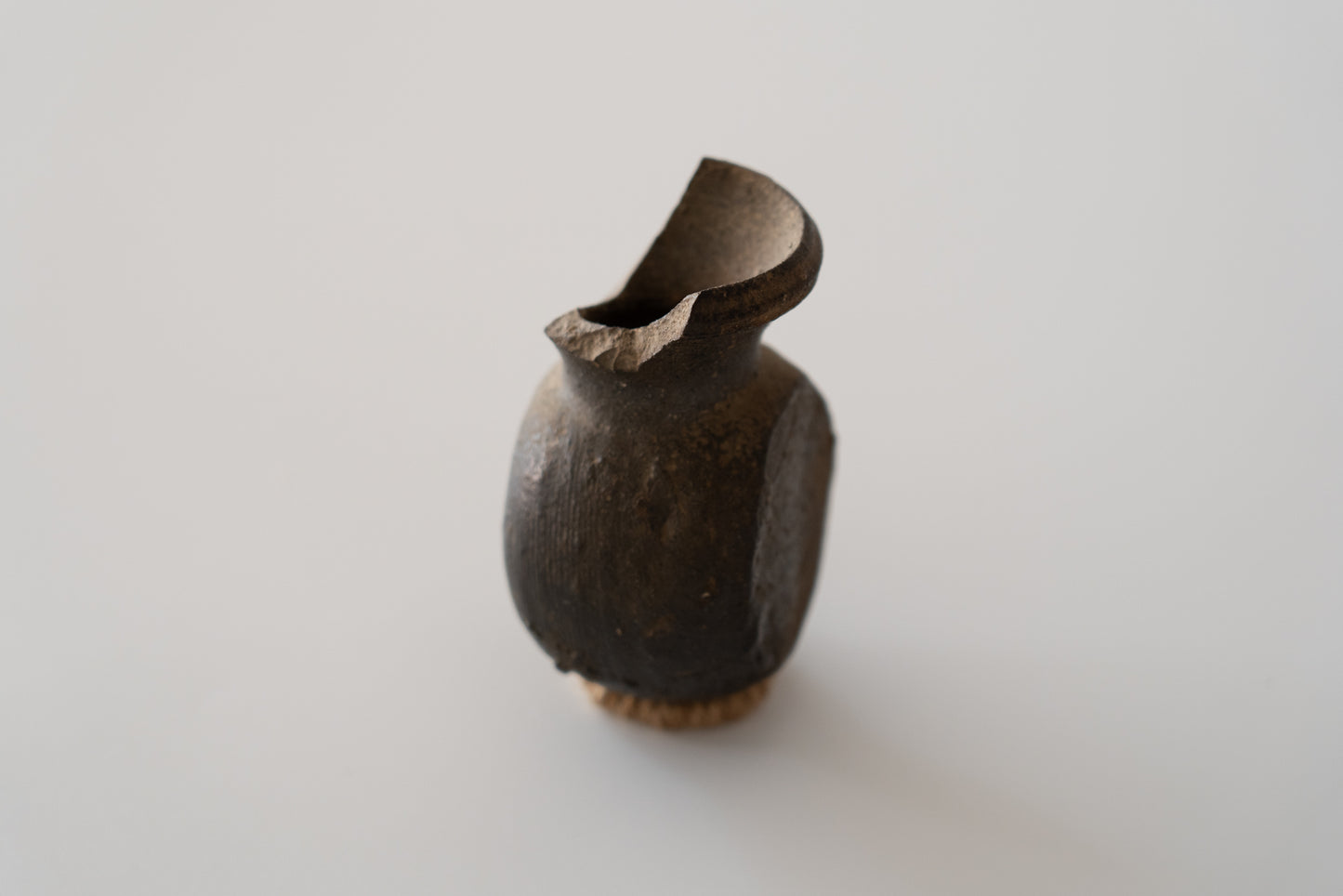 Sueki earthen ware small bottle