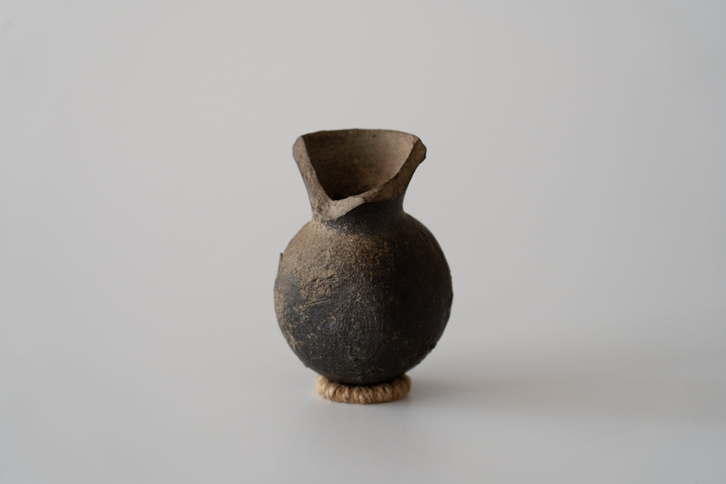 Sueki earthen ware small bottle