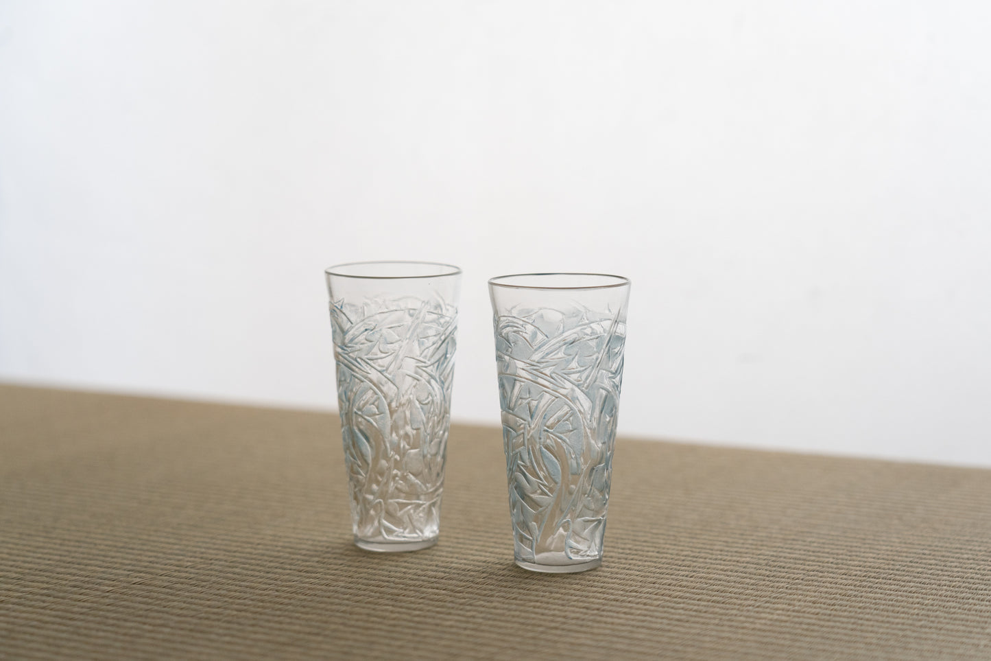 Lalique 荆棘设计玻璃杯