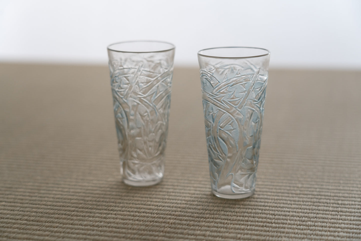 Lalique 荆棘设计玻璃杯