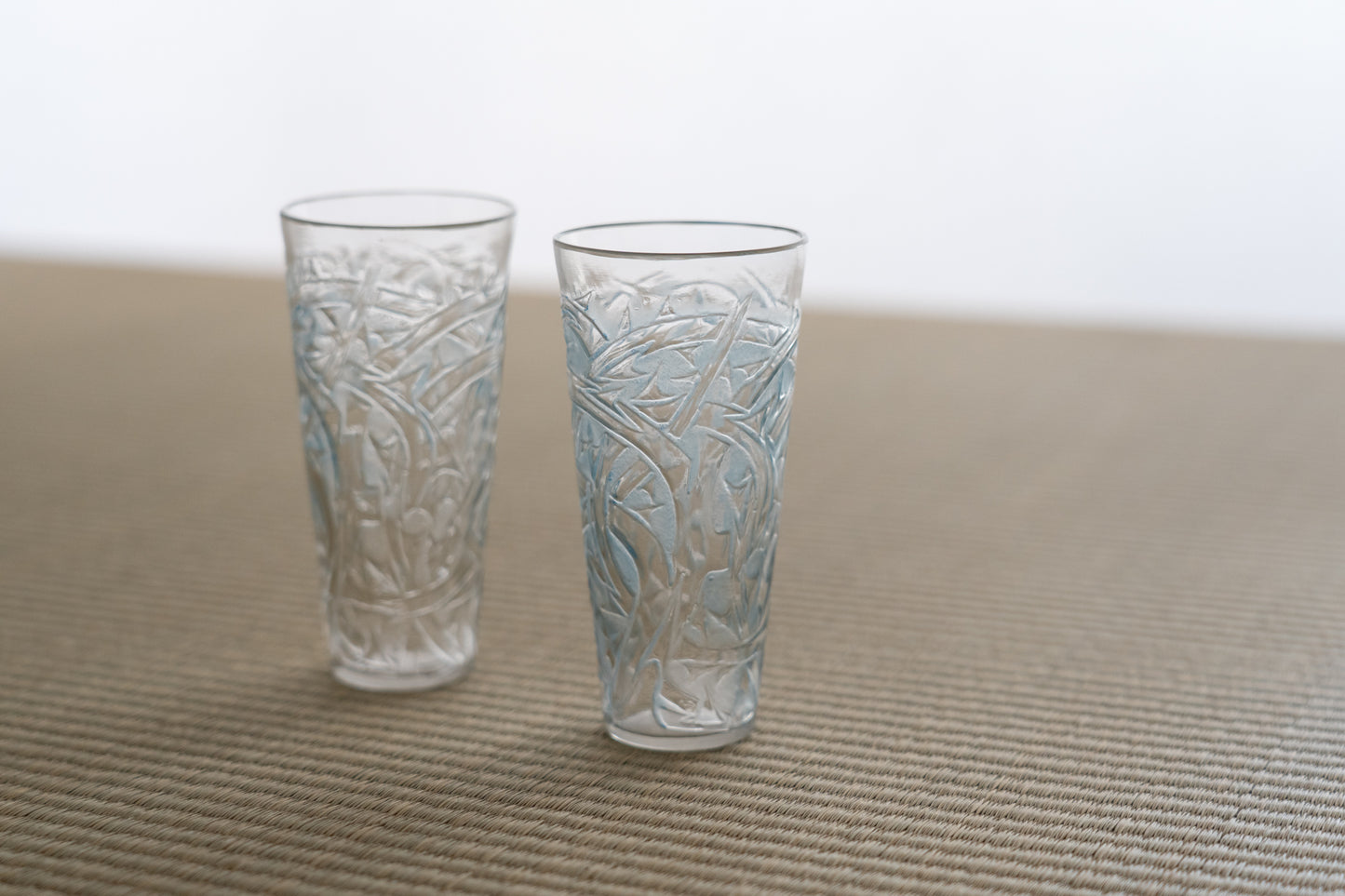 Lalique 荆棘设计玻璃杯