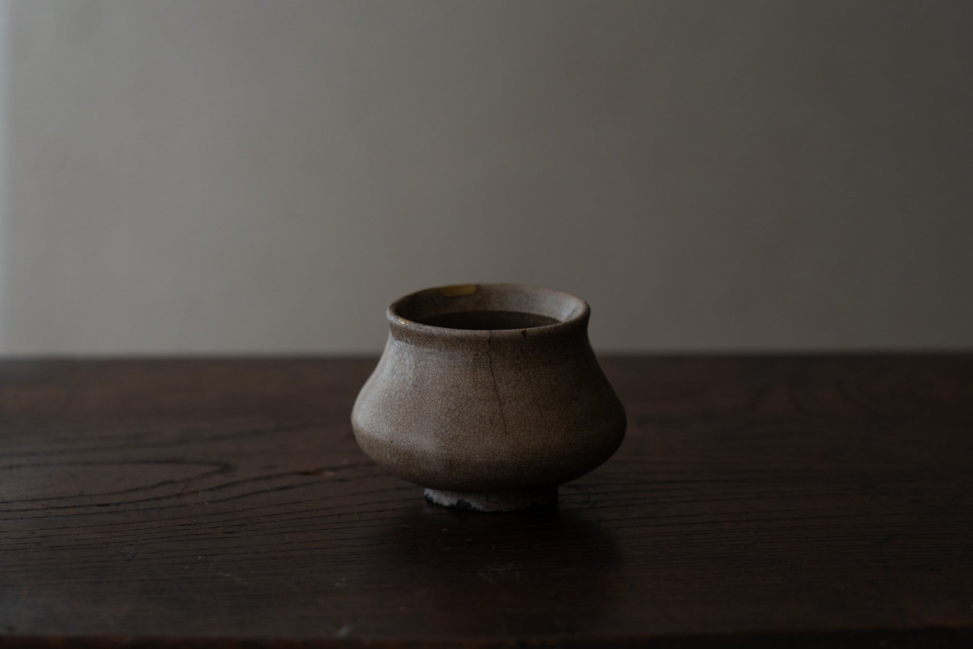 李朝井戸釉塩笥盃